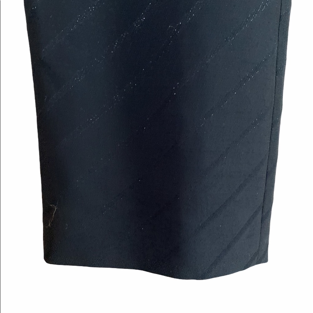 Armani Collection Black W/ Silver Thread Pants - image 5